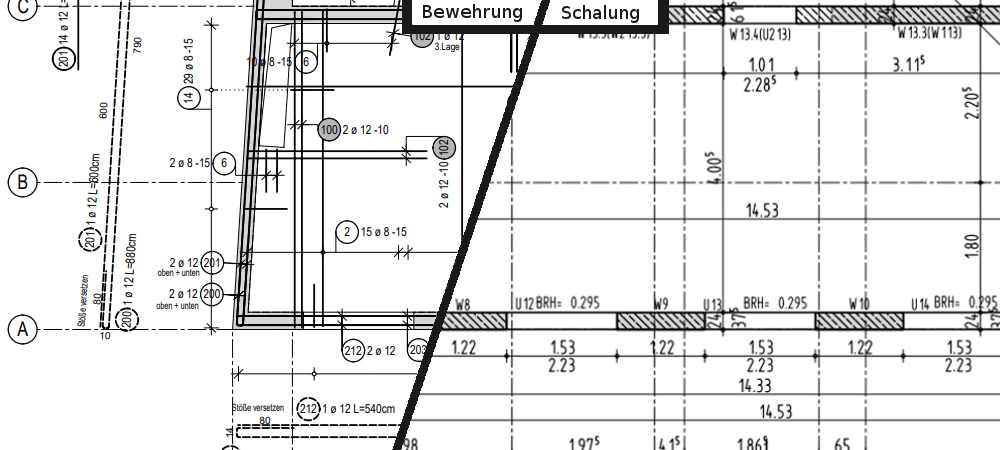 Schalplan_Bewehrungsplan